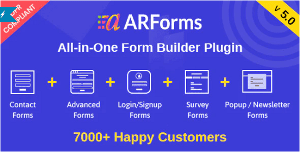 ARForms Plugin GPL v6.6 – WordPress Form Builder