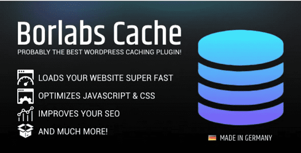 Borlabs Cache: WordPress Caching Plugin GPL v3.0.8 Latest Version