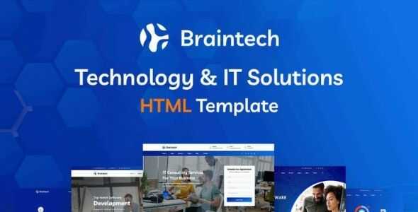 Braintech Theme GPL v2.6.0 – Technology & IT Solutions WordPress Websites | Testing Only