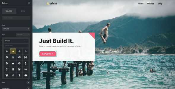 Bricks Theme GPL v1.9.8 – With built In Builder