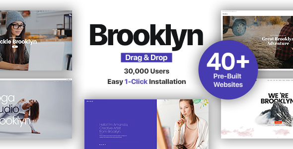 Brooklyn Theme GPL v4.9.8.7 – Creative Multi-Purpose Responsive WP Website