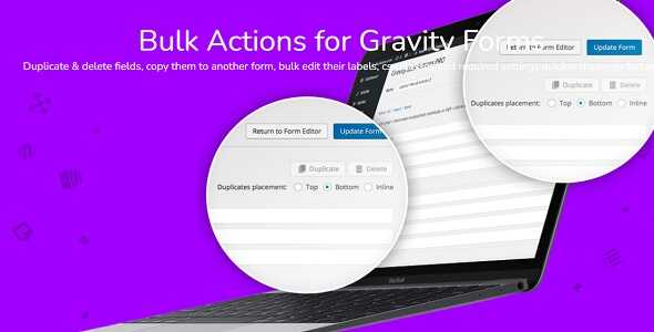 Gravity Forms Bulk Actions Pro Addon GPL Latest Version