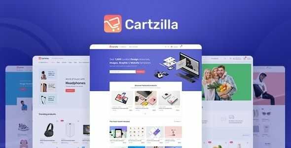 Cartzilla Theme GPL v1.0.40 – Digital Marketplace & Grocery Store WordPress Websites