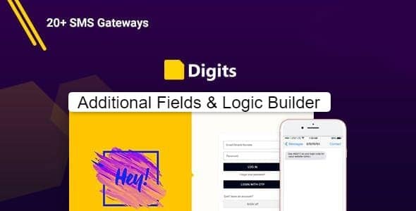 Digits Additional Fields & Logic Builder v2.1 GPL