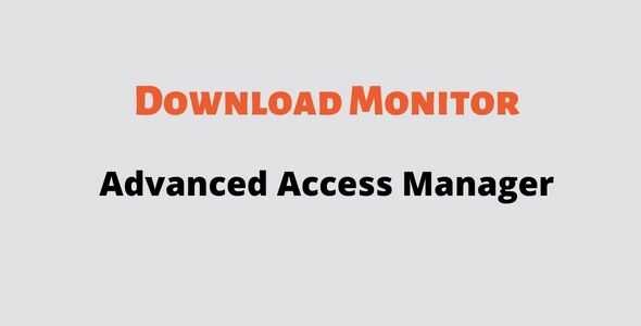 Download Monitor Advanced Access Manager GPL v4.0.9 Latest Version