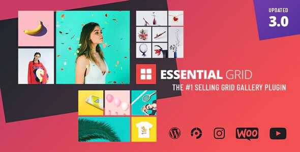 Essential Grid Gallery GPL v3.1.2.1 – WordPress Plugin