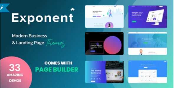 Exponent Theme GPL Latest Version