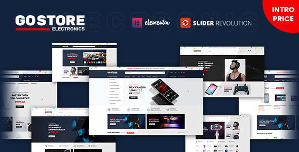GoStore Theme GPL v1.3.4 – Elementor WooCommerce WordPress Websites
