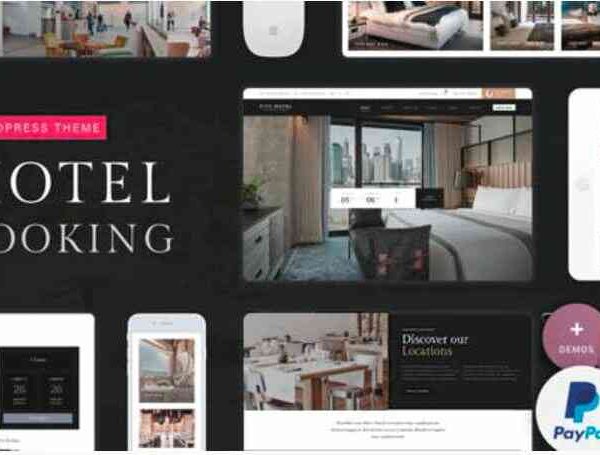 Hotel Booking Theme GPL v2.7 | Resort | Hotel | Accommodation Theme