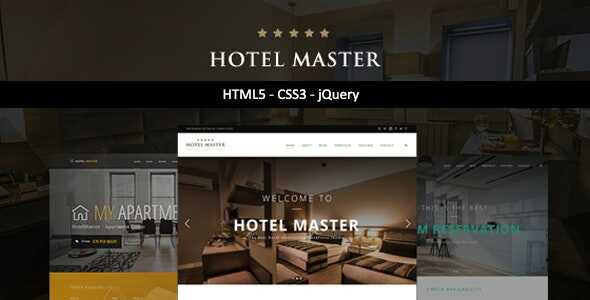Hotel Master GPL v4.1.9 – Hotel, Hostel, Apartment Booking WordPress Theme
