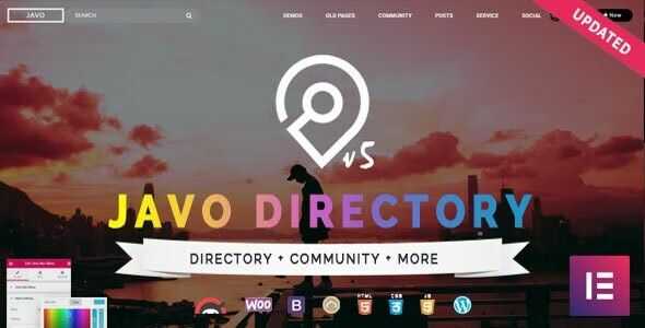 Javo Directory WordPress Theme GPL v5.12.0