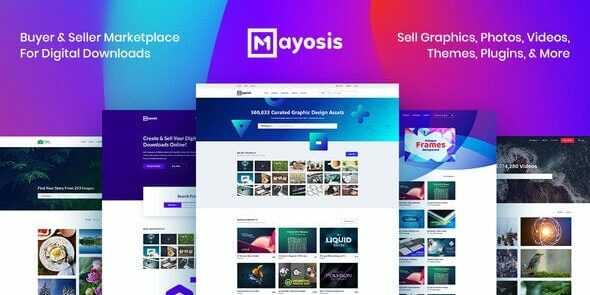 Mayosis Theme GPL Latest Version