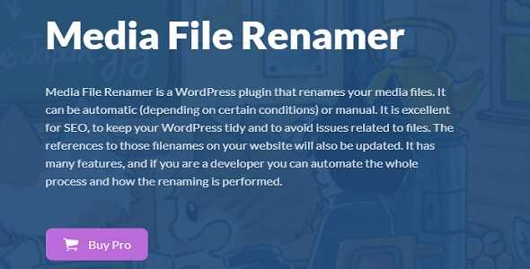 Media File Renamer Pro GPL Latest Version