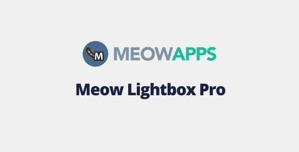 Meow Lightbox Pro GPL v5.1.7 Latest Version
