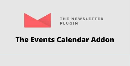 Newsletter The Events Calendar Addon GPL Latest Version