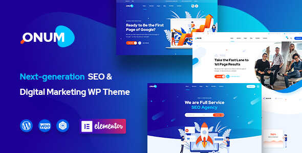 Onum GPL Theme v1.2.16.6 – SEO & Marketing Elementor WP Theme