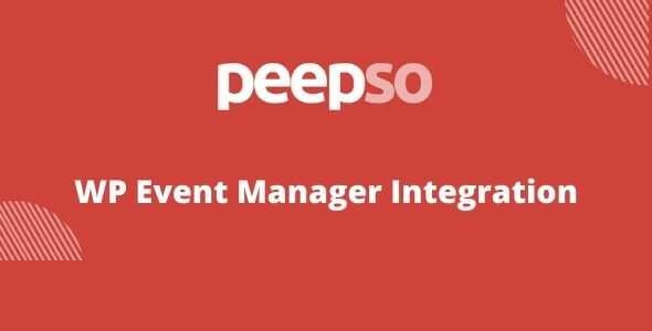 PeepSo WP Event Manager Integration GPL Latest Version