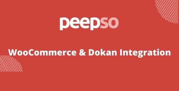 PeepSo WooCommerce & Dokan Integration GPL Latest Version