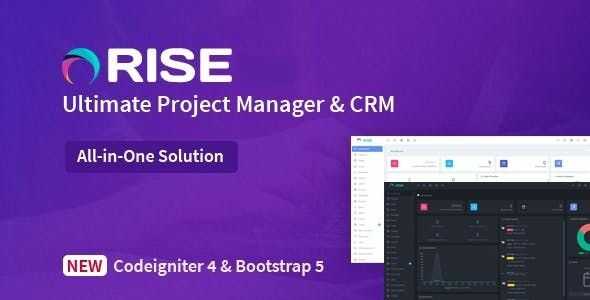 RISE GPL Ultimate Project Manager & CRM | Testing Only GPL