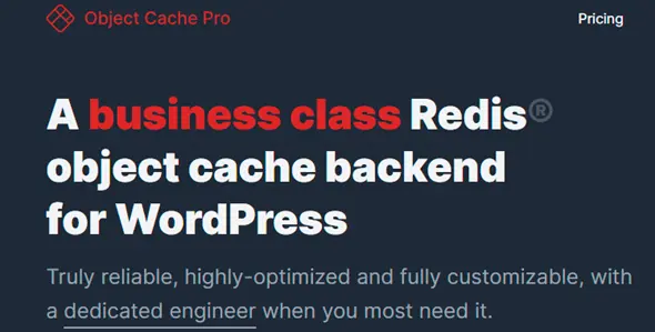 Redis Cache Pro GPL Latest Version