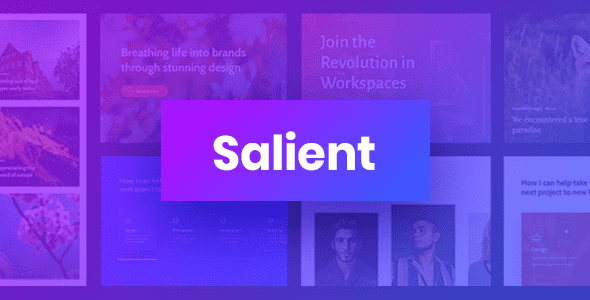 Salient Theme GPL Latest Version