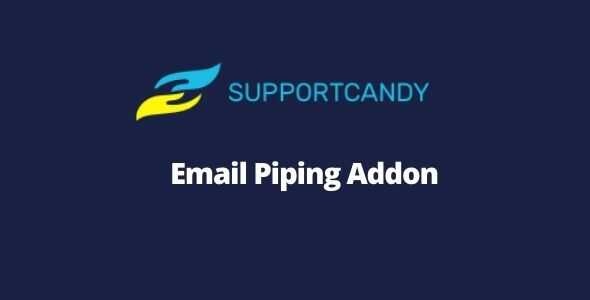 SupportCandy Email Piping Addon GPL v3.1.9 Latest Version