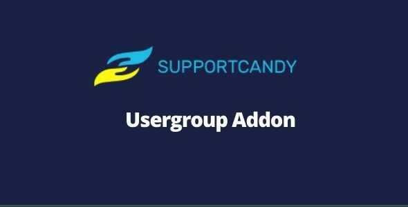 SupportCandy Usergroup Addon GPL v3.1.3 Latest Version