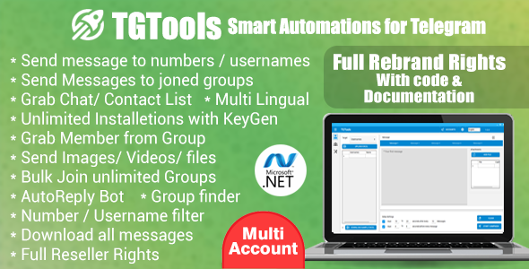 TGTools - Smart Automations for telegram