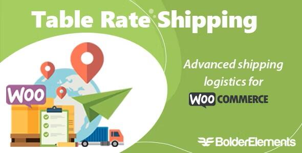 Table Rate Shipping for WooCommerce GPL Latest Version
