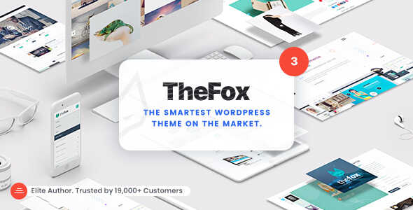 TheFox Theme GPL v3.9.40 – Responsive Multi-Purpose WordPress Theme