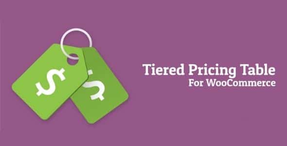 Tiered Pricing Table for WooCommerce GPL Latest Version