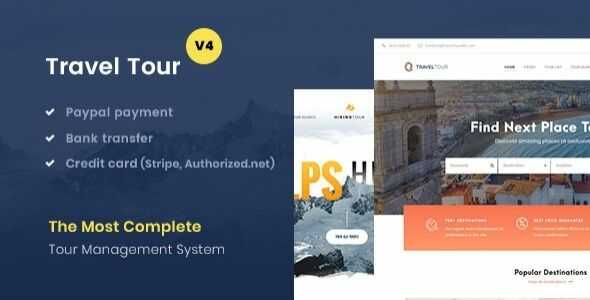 Travel Tour Booking WordPress Theme GPL Latest Version