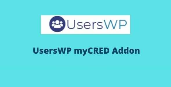 UsersWP myCRED Addon GPL v1.2.7 Latest Version