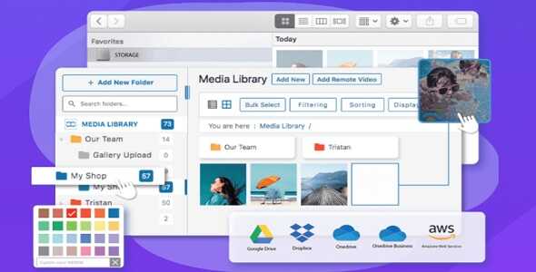 WP Media Folder GPL v5.8.4 – WordPress Media Library [Core Plugin]