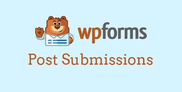 WPForms Post Submissions Addon GPL v1.6.0 Latest Version