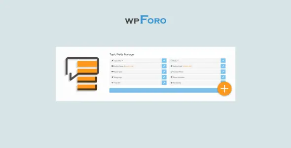 WPForo Topic Custom Fields GPL Latest Version