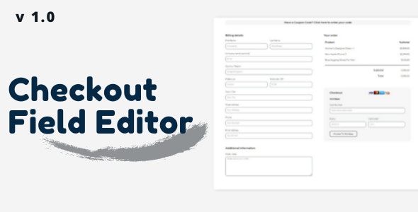 WooCommerce Checkout Field Editor GPL Latest Version