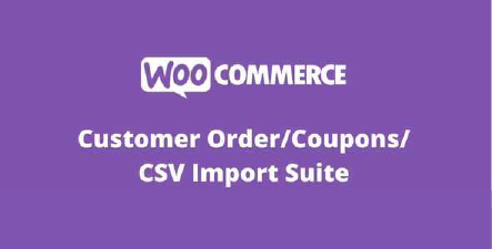 WooCommerce Customer Order Coupons CSV Import Suite GPL Latest Version