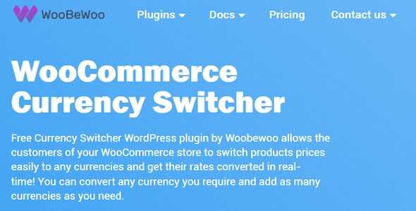 Woocurrency by Woobewoo PRO GPL Latest Version