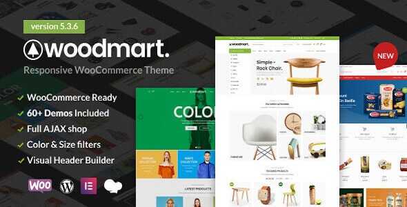 WoodMart Theme GPL Latest Version