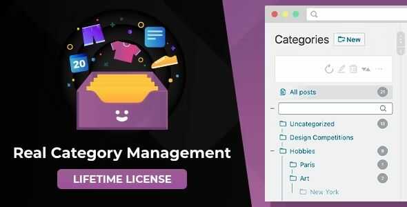 WordPress Real Category Management GPL Latest Version