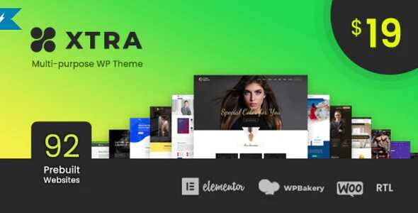 Xtra Multipurpose WordPress Theme + RTL GPL Latest Version