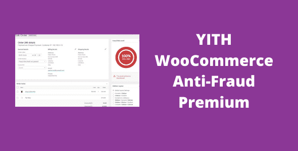 YITH WooCommerce Anti-Fraud Premium GPL Latest Version