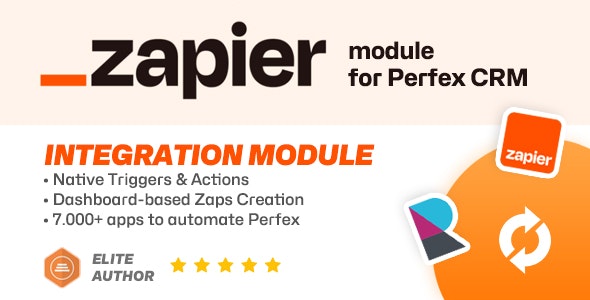 Zapier module for Perfex CRM GPL