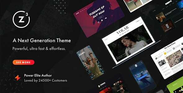 Zeen Theme GPL v4.5.1 – Next Generation Magazine WordPress Websites
