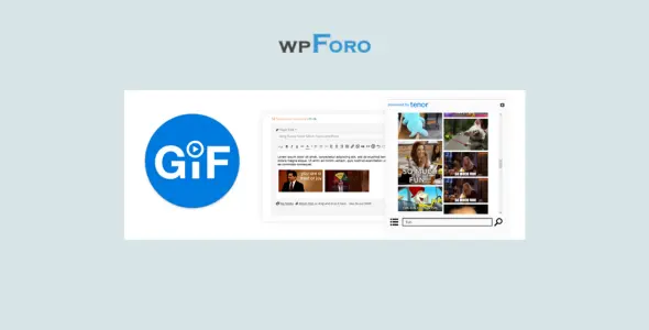 wpForo Tenor GIFs Integration GPL Latest Version