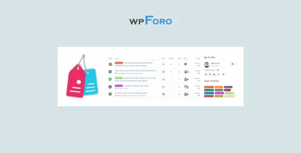 wpForo Topic Prefix & Tag Manager GPL Latest Version